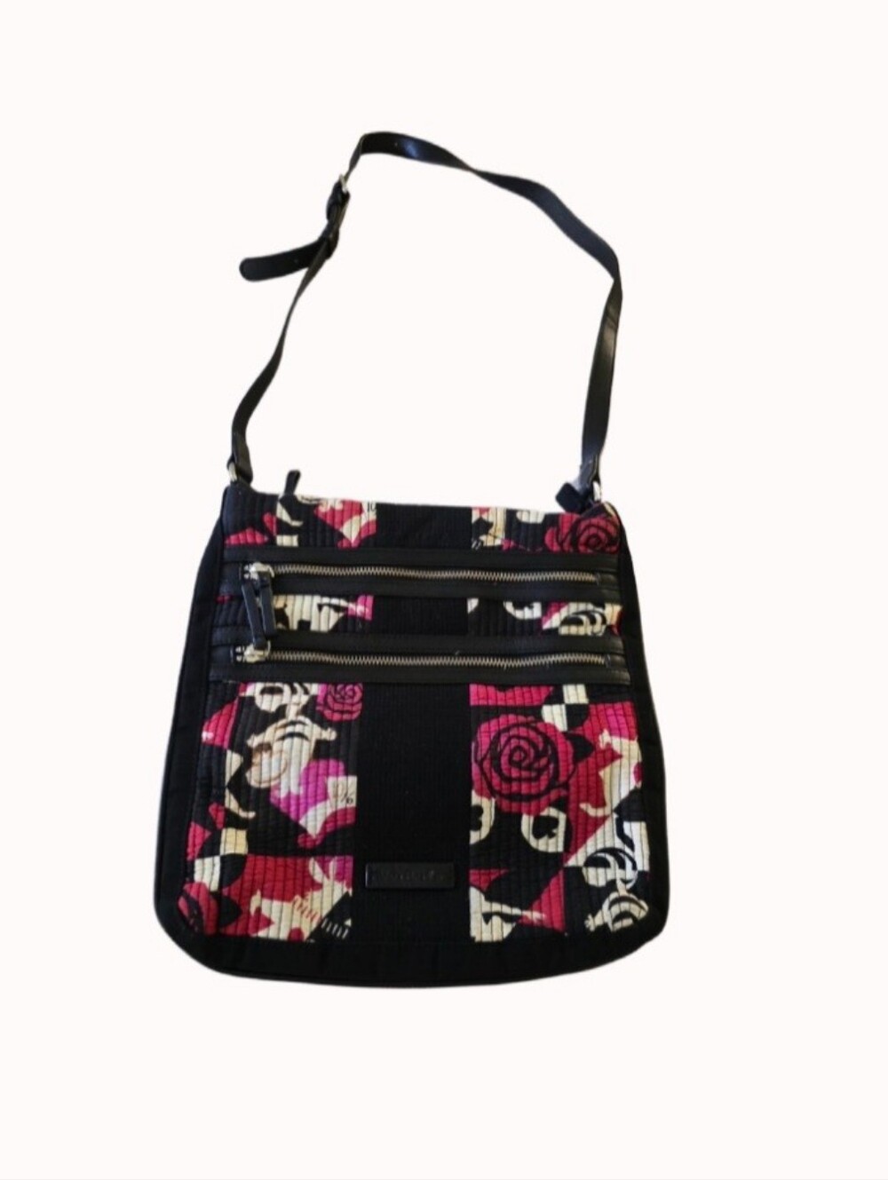 Vera Bradley x Disney Alice in Wonderland Crossbody Bag Painting the Roses Purse